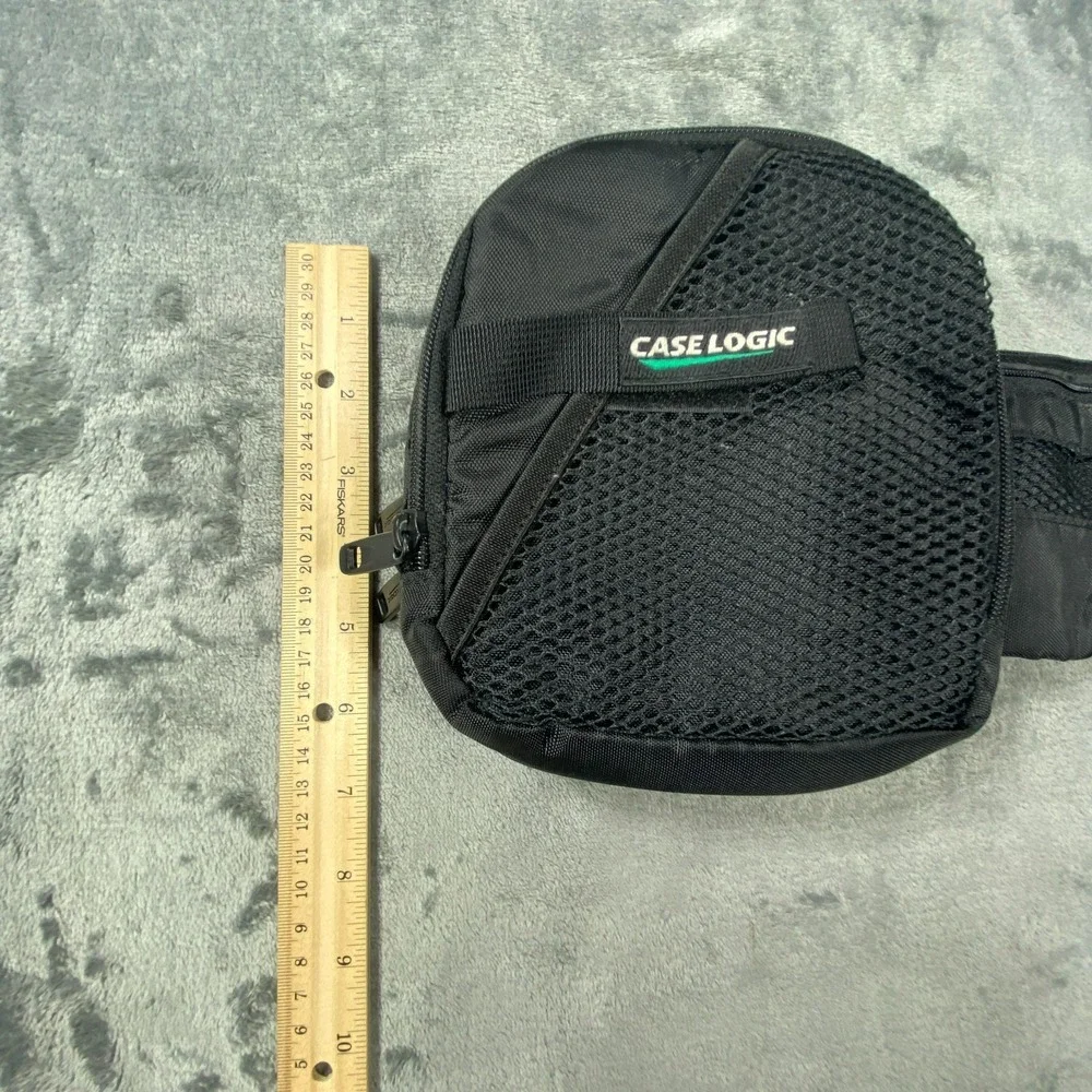 Case‎ Logic Waist Bag Black Fanny Pack Adjustable Strap Travel Utility Pouch